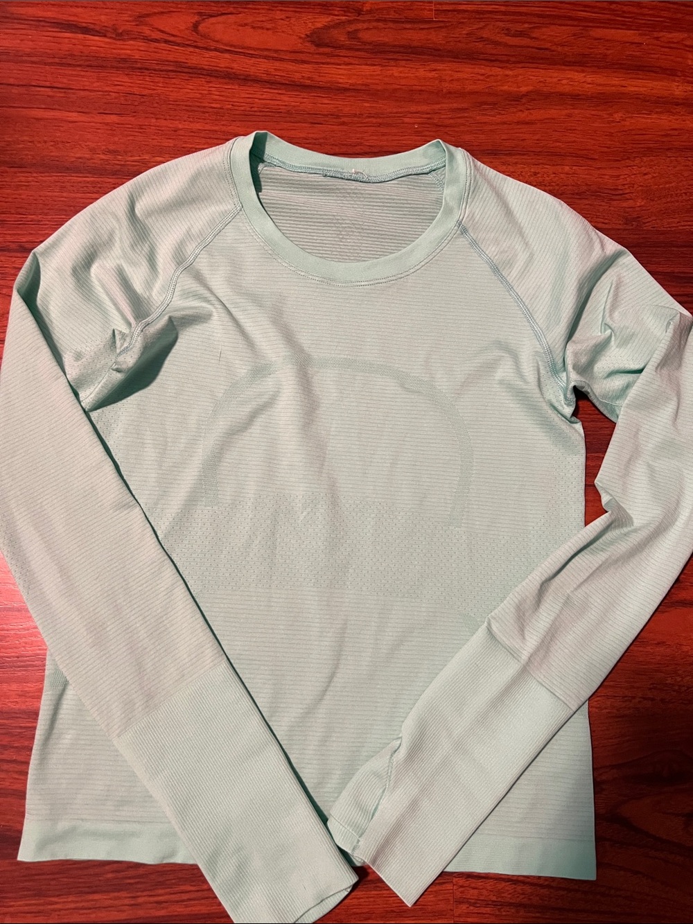 Lululemon  Light Mint Long-Sleeve Women’s Seamless Top